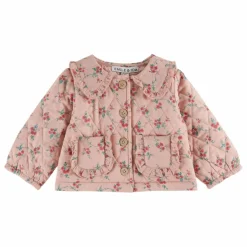 Outlet Emile et Ida Veste Quiltée Fleurie | Rose
