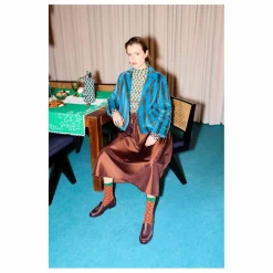 Bobo Choses Veste Rayée Velours - Collection Femme | Bleu marine Sale