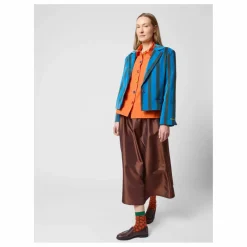 Bobo Choses Veste Rayée Velours - Collection Femme | Bleu marine Sale