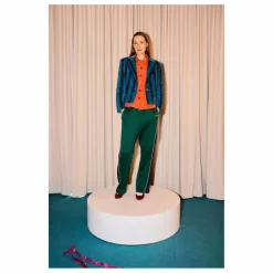 Bobo Choses Veste Rayée Velours - Collection Femme | Bleu marine Sale