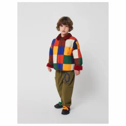 Best Bobo Choses Veste Réversible Carreaux Fibres Recyclées | Rouge