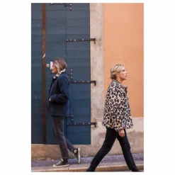 Femme Marlot Paris Vestes, Blousons|Veste Réversible Coton Velours Côtelé Brune - Collection Femme |