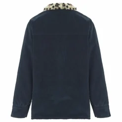 Femme Marlot Paris Vestes, Blousons|Veste Réversible Coton Velours Côtelé Brune - Collection Femme |