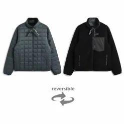 Femme Taion Manteaux, Parkas|Doudounes, Parkas, Vestes|Veste Réversible Down & Boa Unisexe |