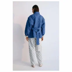 the new society Veste Réversible Eleni Hyacinth Lin - Collection Femme | Bleu Hot