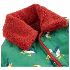 Bobo Choses Manteaux, Blousons, Pilotes|Manteaux, Blousons, Pilotes|Veste Réversible Façon Sherpa Canards Fibres Recyclées |