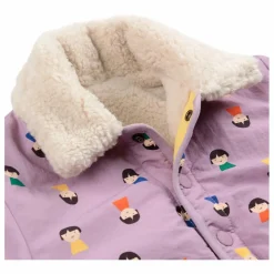 Bobo Choses Veste Réversible Façon Sherpa Fibres Recyclées | Lilas tLilas Clearance