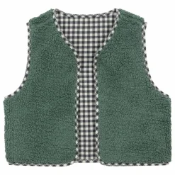 Arsène et Les Pipelettes Veste Réversible Giulia Sherpa | Vert Online