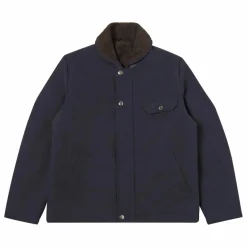 Hot Universal Works Veste Réversible Sherpa N1 | Bleu marine