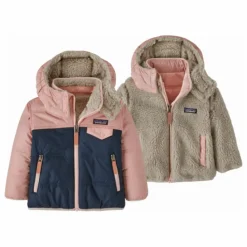 Enfant Patagonia Manteaux, Blousons|Manteaux, Blousons, Pilotes|Veste Réversible Tribbles Fibres Recyclées |