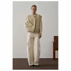 Clearance Soeur Veste Sans Manches Adeline Laine | Craie