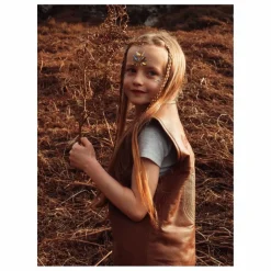 Enfant Fille Garçon Veste Sans Manches Can't Touch This Cuir Nappa |