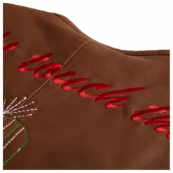 Enfant Fille Garçon Veste Sans Manches Can't Touch This Cuir Nappa |