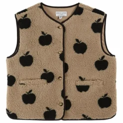 Femme Emile et Ida Veste Sans Manches Cassis Pomme |