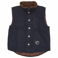 Sale Copenhagen Colors Veste Sans Manches Coton Bio | Bleu marine