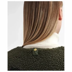 Outlet Barbour Veste Sans Manches Dulsie Shearling | Vert olive