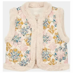 Enfant Louise Misha Manteaux, Blousons|Veste Sans Manches Façon Fourrure Librane Coton Bio |