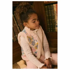 Enfant Louise Misha Manteaux, Blousons|Veste Sans Manches Façon Fourrure Librane Coton Bio |