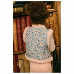 Enfant Louise Misha Manteaux, Blousons|Veste Sans Manches Façon Fourrure Librane Coton Bio |
