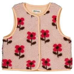 Enfant Hello Simone Manteaux, Blousons|Veste Sans Manches Façon Sherpa Mira |