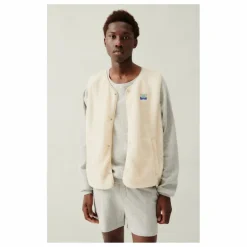 Sale American Vintage Veste Sans Manches Hoktown | Ecru