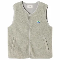 American Vintage Veste Sans Manches Hoktown Fibres Recyclées | Gris chiné Online