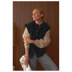 Marlot Paris Veste Sans Manches Joanne Velours - Collection Femme | Indigo New