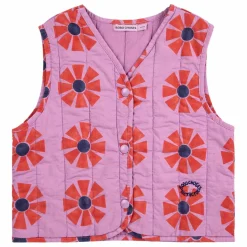 Enfant Bobo Choses Manteaux, Blousons|Veste Sans Manches Kaleidoscope Coton Bio | Lilas