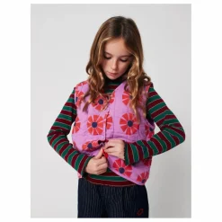 Enfant Bobo Choses Manteaux, Blousons|Veste Sans Manches Kaleidoscope Coton Bio | Lilas