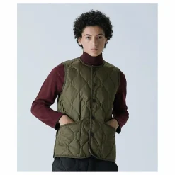 Femme Taion Veste Sans Manches Military Unisexe |