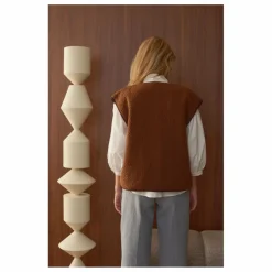 Marlot Paris Veste Sans Manches Néo - Collection Femme | Marron Discount