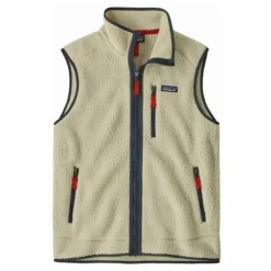 Discount Patagonia Veste Sans Manches Retro Pile Fibres Recyclées | Naturel