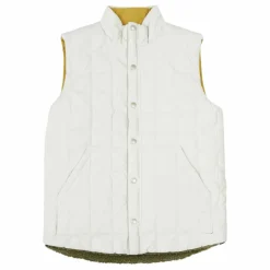 New Taion Veste Sans Manches Réversible Mountain | Vert olive