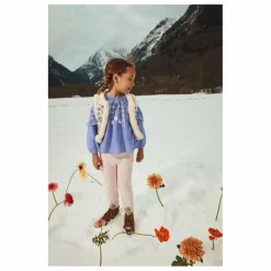 Enfant Louise Misha Manteaux, Blousons|Veste Sans Manches Réversible Façon Fourrure Librana Coton Bio |