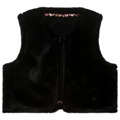 Louise Misha Veste Sans Manches Réversible Renée Velours - Collection Femme | Noir New