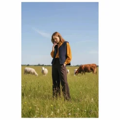 Outlet Sacrécoeur Veste Sans Manches Salyna Laine Vierge | Bleu marine