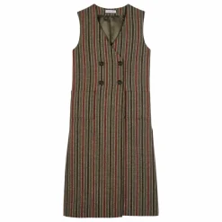 Femme Maria de la Orden Vestes, Blousons|Veste Sans Manches Venice Rayée Laine |