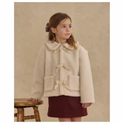 Rylee + Cru Veste Sherpa | Ecru