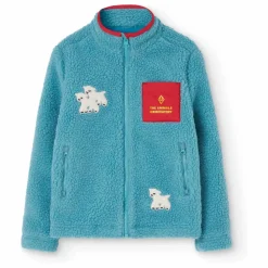 Online The Animals Observatory Veste Sherpa Shrew Fibres Recyclées | Bleu ciel