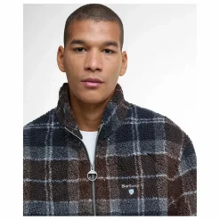 Homme Barbour Veste Tartan Zippée |