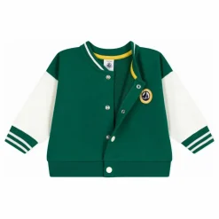 Petit Bateau Veste Teddy Bébé | Vert sapin