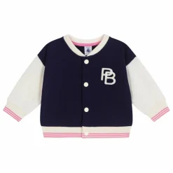 Petit Bateau Veste Teddy Molletonnée | Ecru