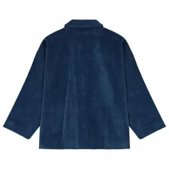 Sale Tangerine Veste Velours Côtelé Coton Bio | Bleu