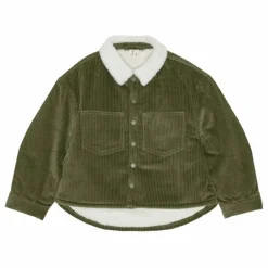 brunobruno nation Veste Velours Côtelé Nohr Coton Bio | Vert kaki Clearance