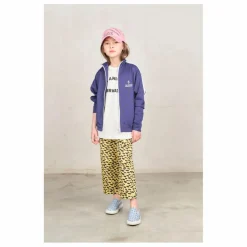 The Animals Observatory Veste Zebra Coton Bio | Bleu marine Hot