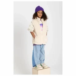 Sale Hundred Pieces Veste Zippée sans manches Sherpa | Ecru