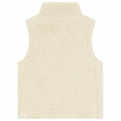 Sale Hundred Pieces Veste Zippée sans manches Sherpa | Ecru