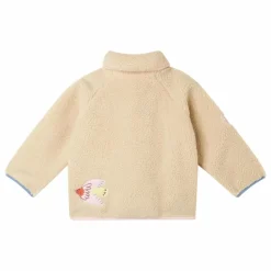 Enfant Stella McCartney Kids Vestes Boutons Façon Sherpa Oiseaux |