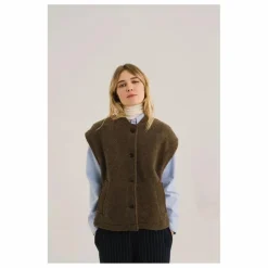 Sacrécoeur Vestes Sans Manches Sonny Laine Vierge | Marron