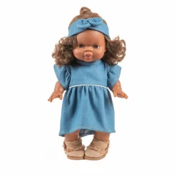Minikane Vestiaire poupée - Robe Daisy et headband gaze de coton |